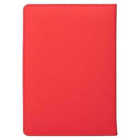 Ежедневник City Soft Touch Latte А5, недатированный, в твердой обложке с поролоном, красный