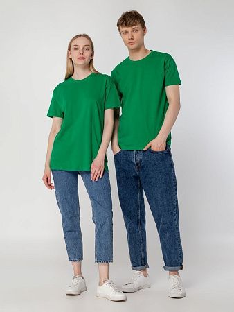 Футболка унисекс Regent 150, ярко-зеленая, размер XXL