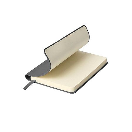 Ежедневник недатированный SALLY, A6, серый, кремовый блок в линейку