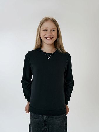 Свитшот детский Toima Kids 2.0, черный, размер 6 лет (106-116 см)