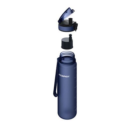 Бутылка-фильтр «Аквафор Сити», темно-синяя