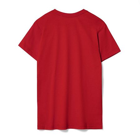 Футболка унисекс T-Bolka 160, темно-красная, размер M