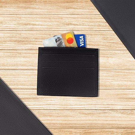 Футляр для кредитных карт/картхолдер Leather Way, чёрный
