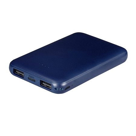 Внешний аккумулятор WOW TYPE-C, 5000 мА·ч Темно-синий Pantone 2756C 5060.14