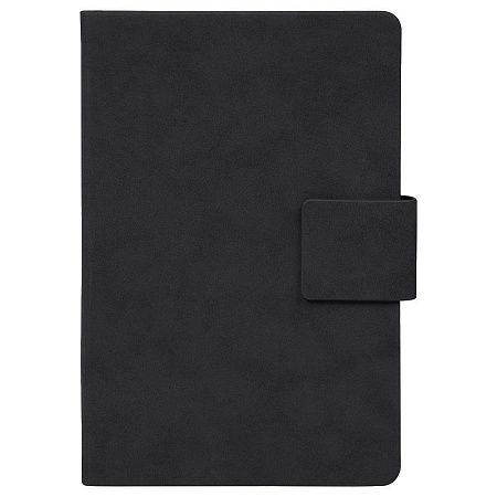 Ежедневник Alfa Garda Nuba А5, черный, недатированный, в твердой обложке в сливбоксе