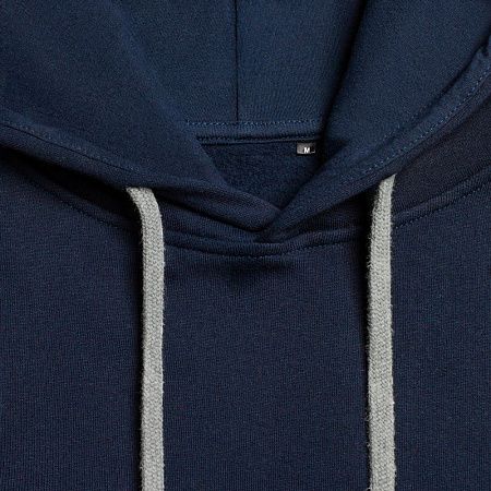 Толстовка с капюшоном Unit Kirenga Heavy, темно-синяя, размер XS