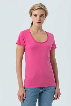 Футболка женская Metropolitan, ярко-розовая, размер M