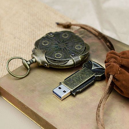 Флешка «Криптекс»® Compass Lock, 64 Гб