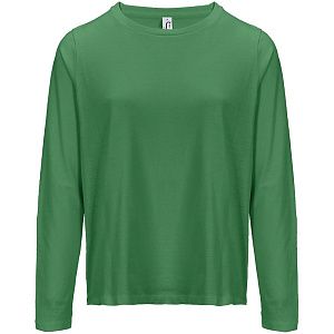 Футболка с длинным рукавом женская Monarch Women, ярко-зеленая, размер XXL