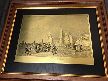 Гравюра "Башня Ивана Великого"