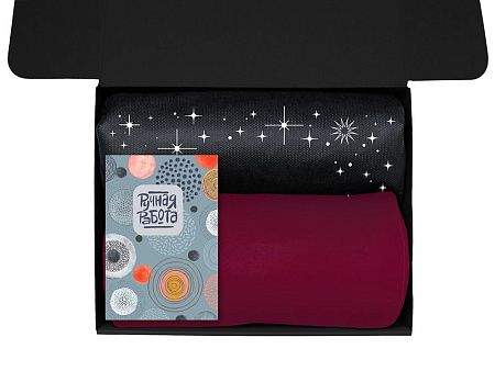 Подарочный набор «Re:y. Vive» с пледом, френч-прессом и кофе