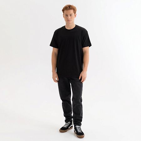 Футболка унисекс Крис (Kris), 150 гр., черная