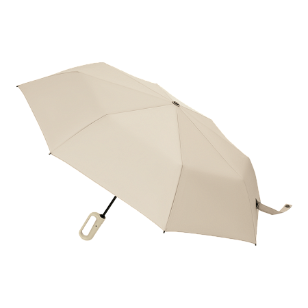 Зонт складной Азимут (Azimut), бежевый