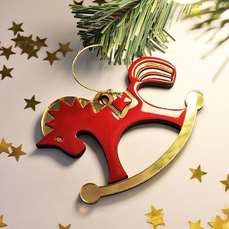 Ёлочная игрушка Лошадка
