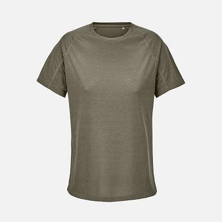 Футболка спортивная женская Vortex Women, темный хаки, размер XS