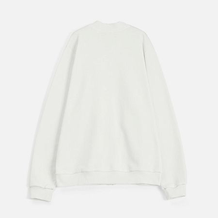 Бомбер унисекс Townie, молочно-белый, размер S