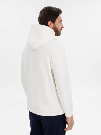 Худи оверсайз унисекс Snuggie, молочно-белое, размер XL/2XL