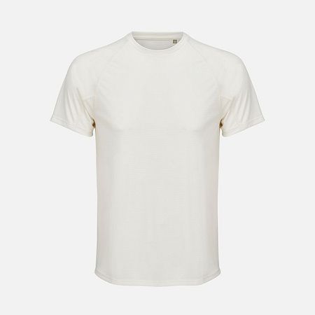 Футболка спортивная унисекс Vortex, молочно-белая, размер XXL