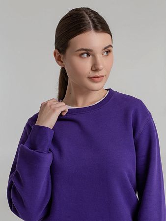 Свитшот унисекс King, фиолетовый, размер XS