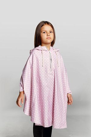 Дождевик-пончо детский AquaStop Kids на заказ, размер 6–8 лет (116-132 см)