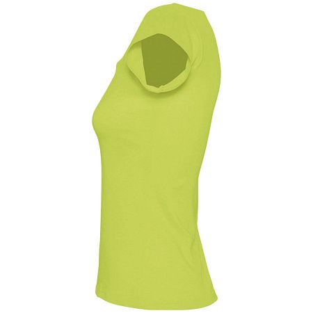 Футболка женская Melrose 150 с глубоким вырезом, зеленое яблоко, размер M