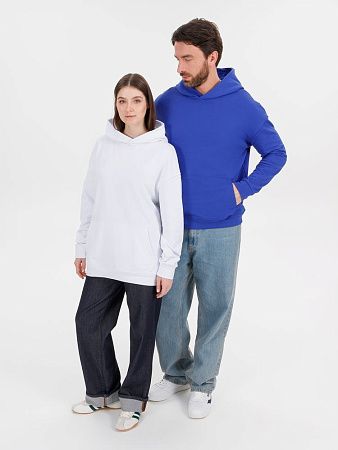 Худи оверсайз унисекс Outshine, белое, размер XS/S