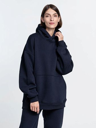 Худи Kulonga Oversize, темно-синее (кобальт), размер XL/2XL