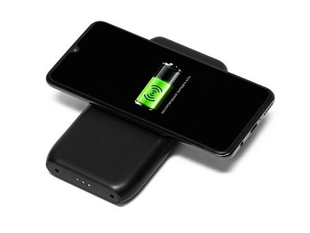 Беспроводное портативное зарядное устройство с зарядной станцией «UnIQ», 10000 mAh