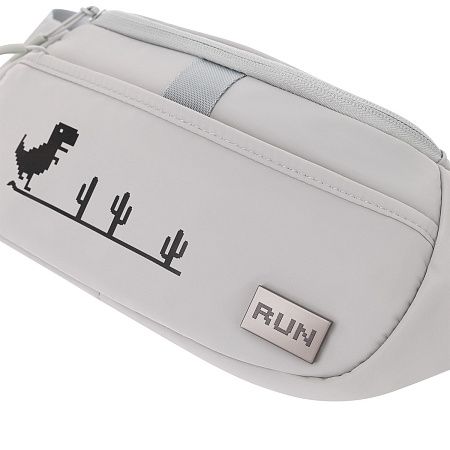 Поясная сумка Бостон (Boston), серый