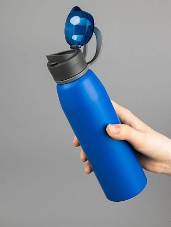 Бутылка для воды Billy Gym, матовая синяя