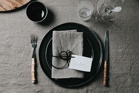 Набор плоских тарелок VINGA Nomimono, d20 см, 2 шт.