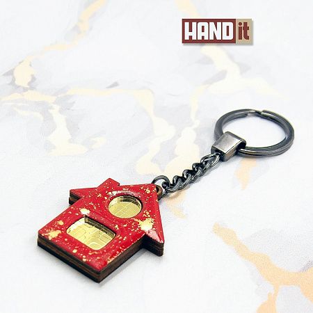 Брелок-обвес Дом