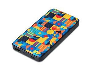 Портативное зарядное устройство с возможностью полноцветной печати на ткани по индивидуальному дизайну клиента