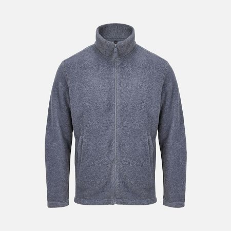 Куртка флисовая унисекс Nitro, серый меланж, размер XL