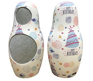 Беспроводная колонка Repeat с полноцветной печатью