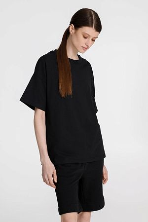 Футболка унисекс оверсайз T3, черная, размер XL/2XL