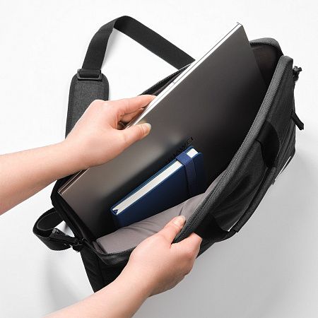 Сумка для ноутбука Фабио (Fabio), темно-серый