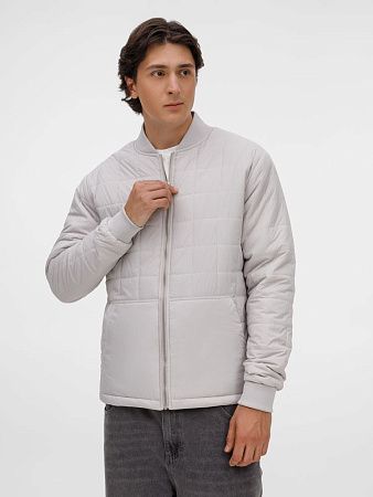 Куртка унисекс Warmbridge, светло-серая, размер M