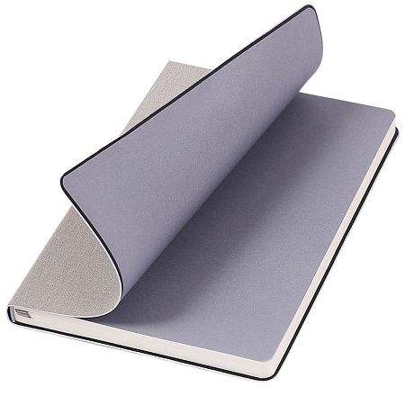 Ежедневник A5 недатированный Stefano в мягком переплёте, светло-серый