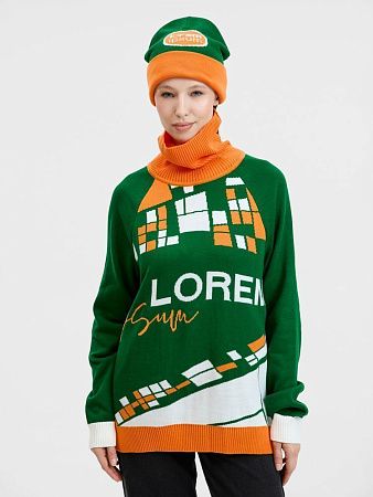 Джемпер на заказ Tricksy Net Reglan, акрил, размер S