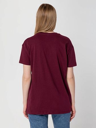 Футболка унисекс Regent 150, бордовая, размер XXL