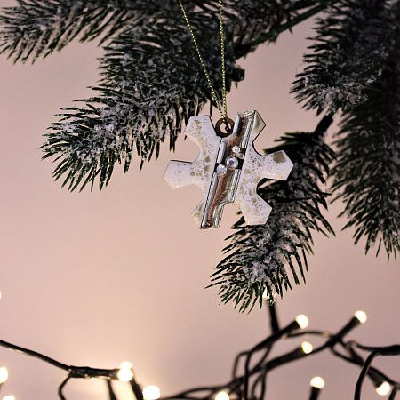 Ёлочная игрушка Снежинка