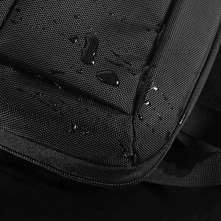 Расширяющийся  рюкзак "Slim" из водостойкого материала, чёрный, 45х30х6 см, ткань верха: 100% полиэстер 1680 D