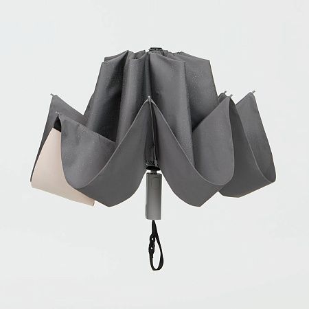 Зонт обратного сложения Easyroll, серый