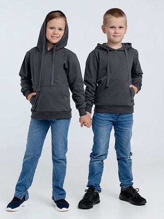 Худи детское Kirenga Kids 2.0, темно-серое (графит), размер 12 лет (142-152 см)