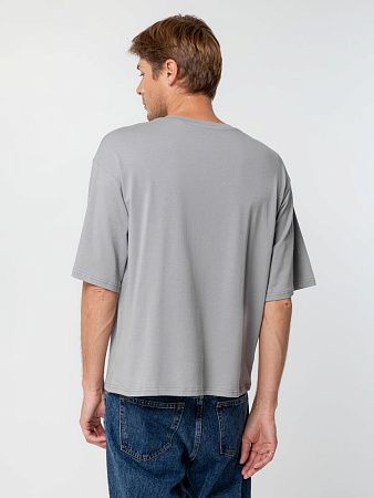 Футболка унисекс оверсайз Street Vibes, серая, размер XS/S