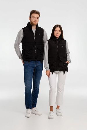 Жилет с подогревом Thermalli Zermatt, черный, размер S