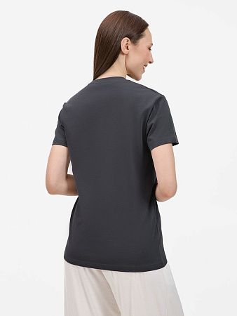 Футболка унисекс T-Bolka 200, темно-серая (графит), размер 4XL