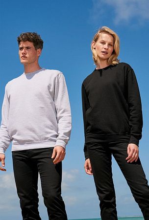 Свитшот унисекс Columbia, ярко-зеленый, размер XS