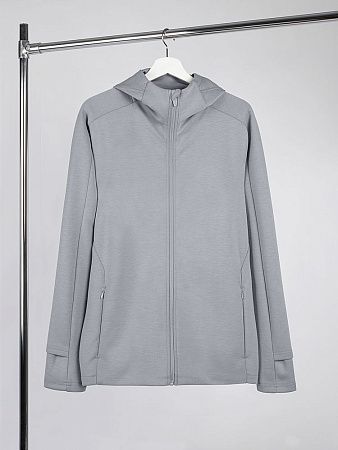 Куртка с капюшоном унисекс Begi, серая, размер S